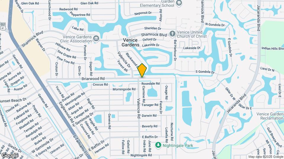 538 Briarwood Rd Map and Location Details