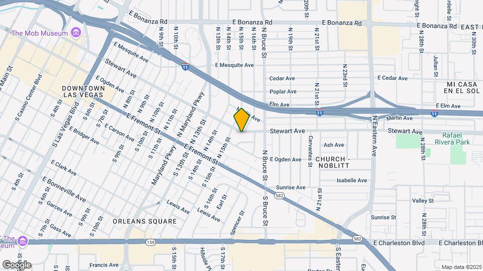 1520 Stewart Ave Map and Location Details