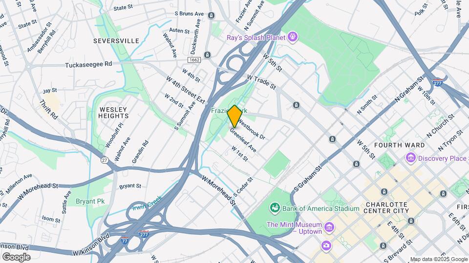 1110 Greenleaf Ave Map and Location Details