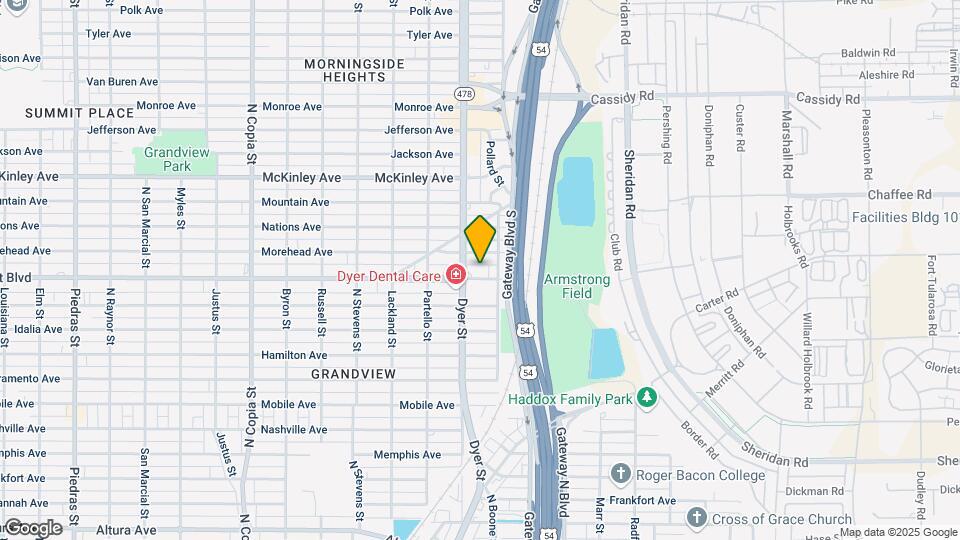 4019 Fort Blvd Map and Location Details