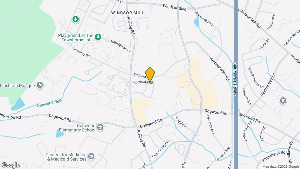 6957 Rockfield Rd Map and Location Details