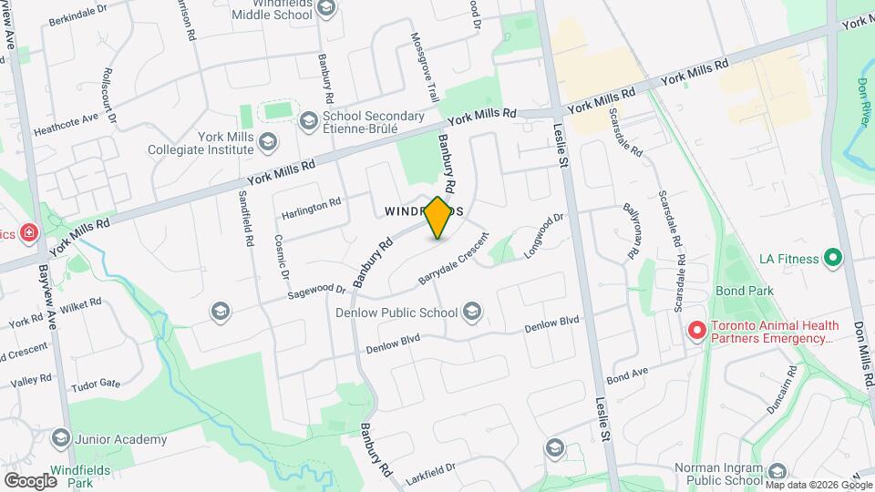 37 Abbeywood Trail Map and Location Details