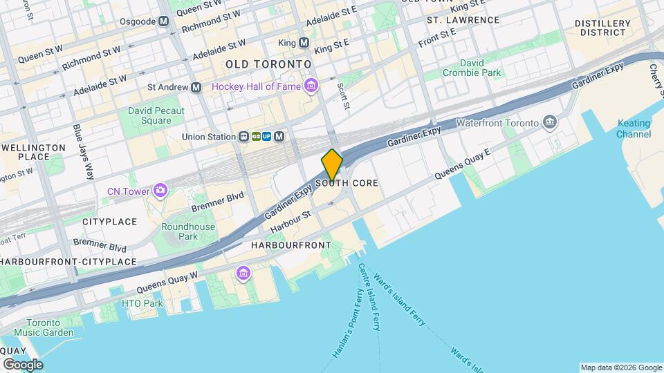 16 Yonge St Map and Location Details
