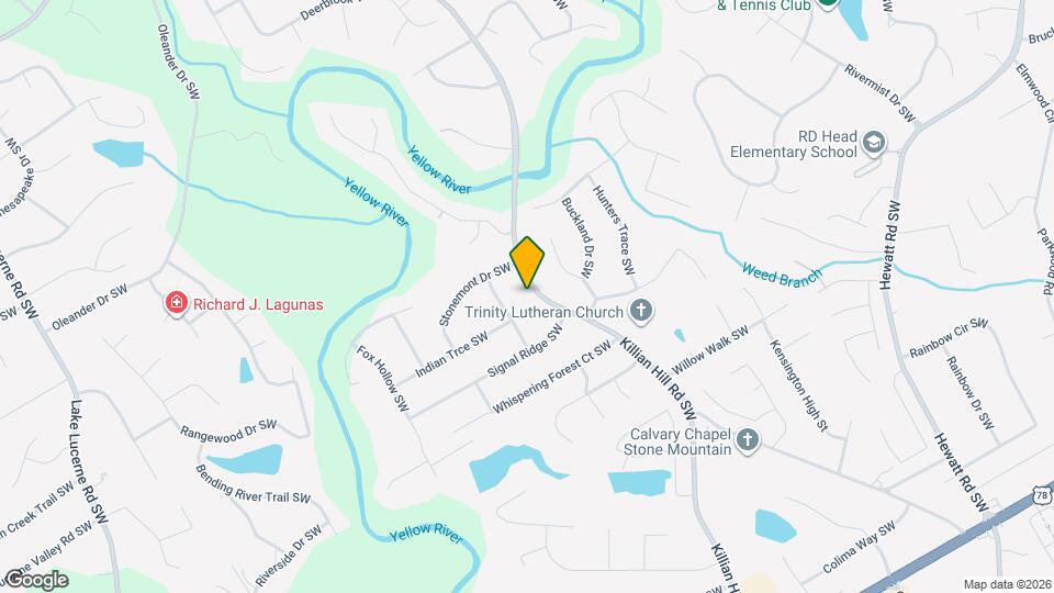 1739 Killian Hill Rd SW Map and Location Details