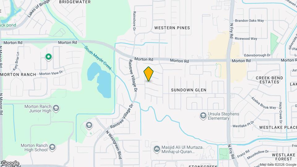 20615 Valley Wells Dr Map and Location Details