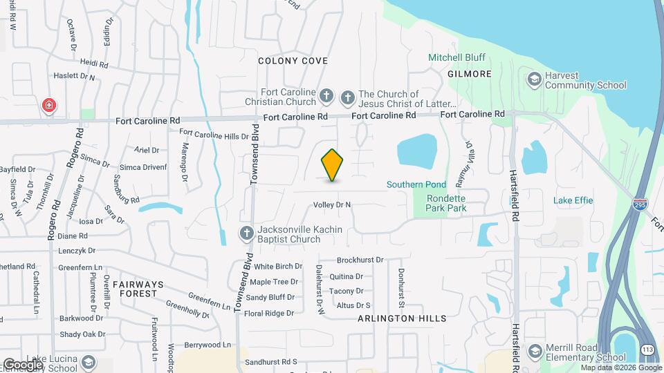 7329 Lawn Tennis Ln Map and Location Details