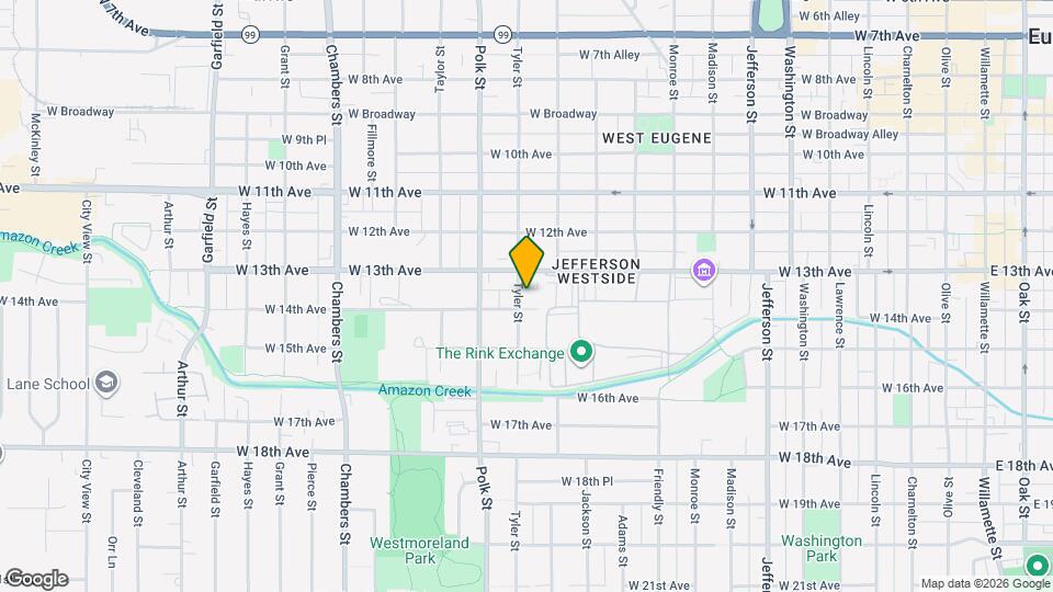 1385 Tyler St Map and Location Details