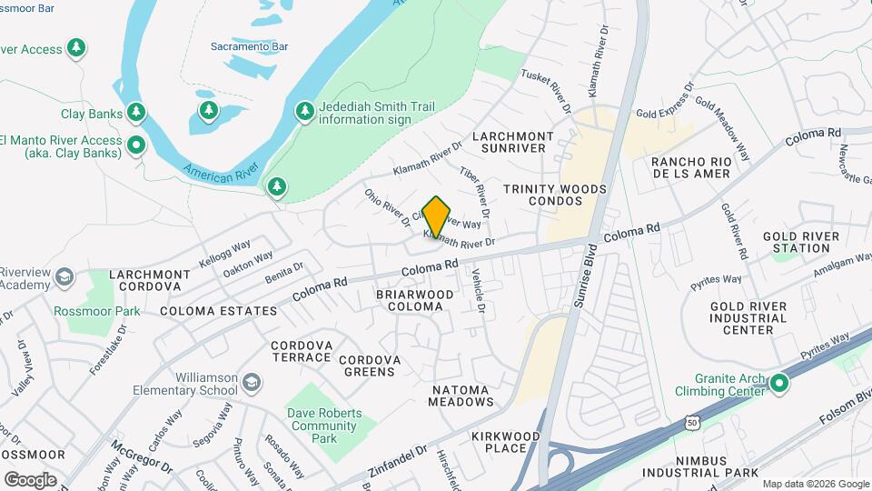 11045 New River Cir Map and Location Details