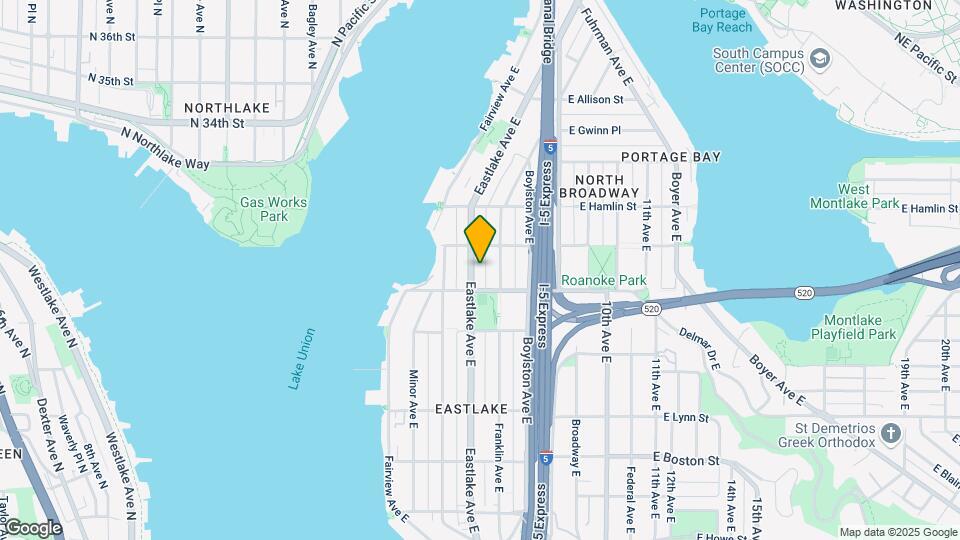 2618 Eastlake Ave E Map and Location Details