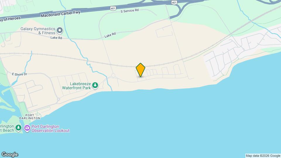 563 Port Darlington Rd Map and Location Details