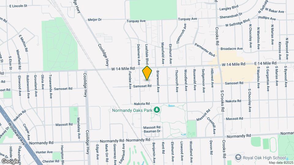 4605 Leafdale Blvd Mapa y Detalles de la Ubicación