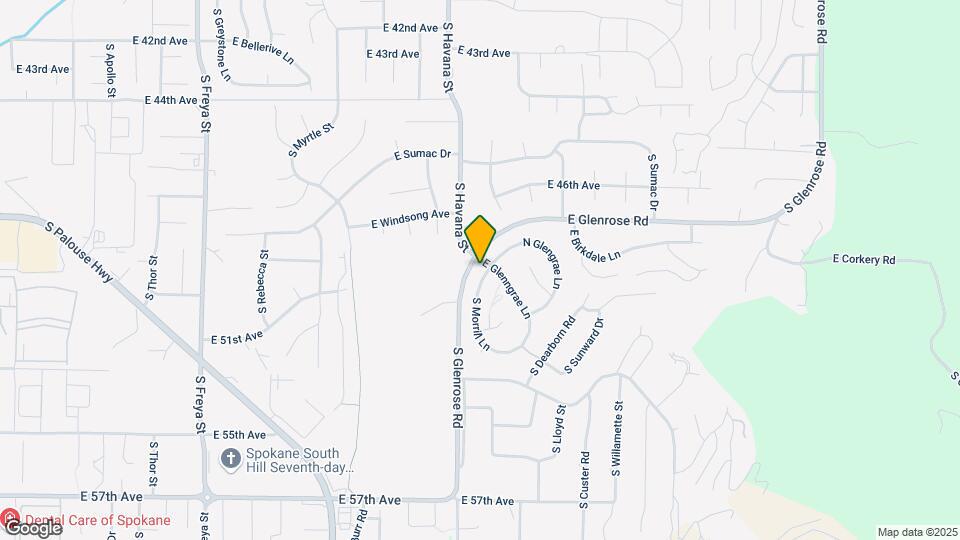 5002 S Morrill Ln Map and Location Details