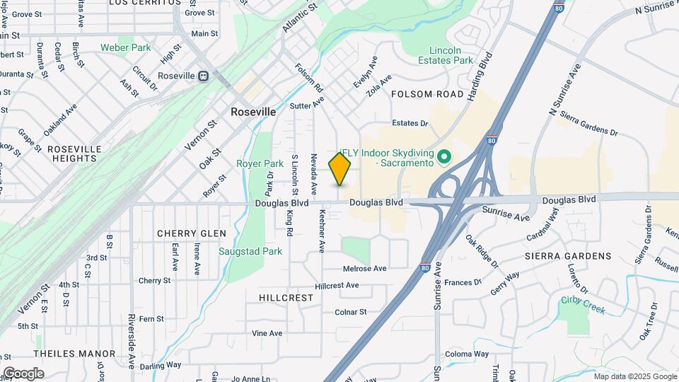 227 Donner Ave Map and Location Details