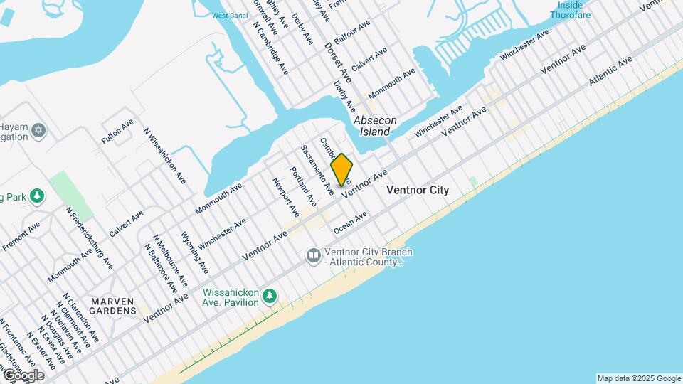 6211 Ventnor Ave Map and Location Details