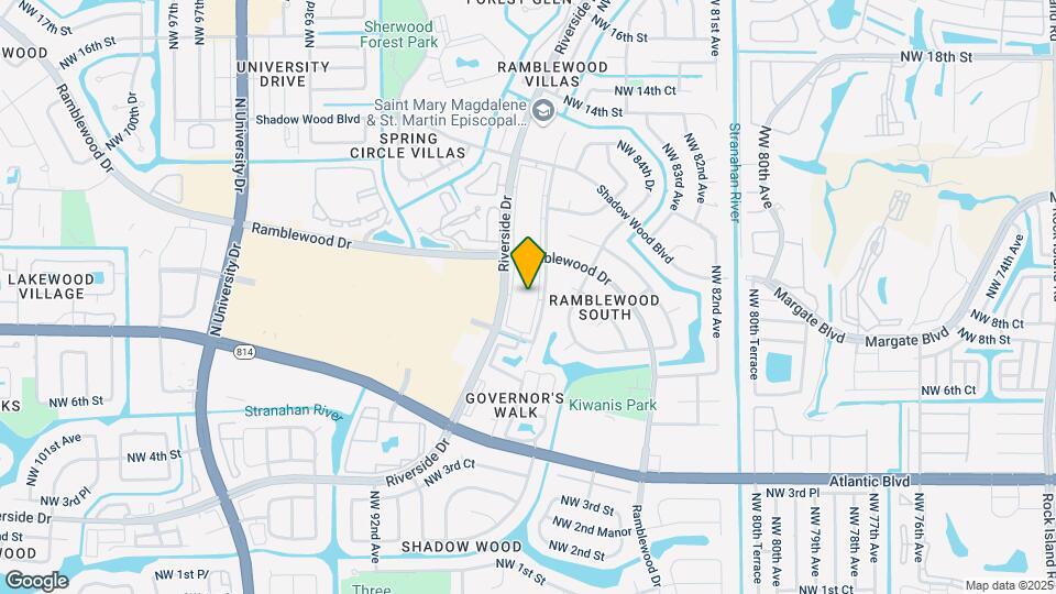 833 Riverside Dr, Unit 827 Map and Location Details