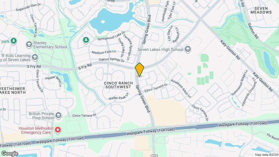 24938 Crystal Stone Ln Map and Location Details