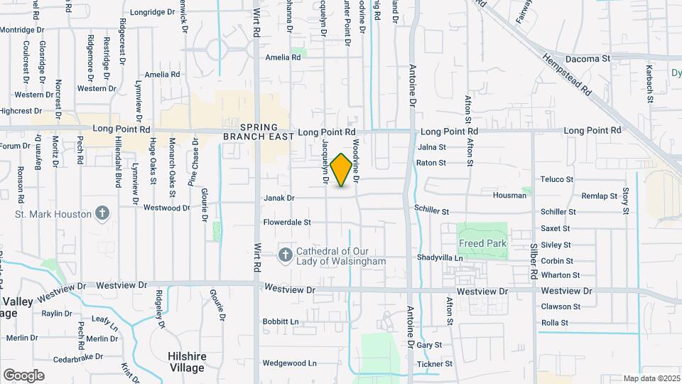 7608 Janak Dr Map and Location Details