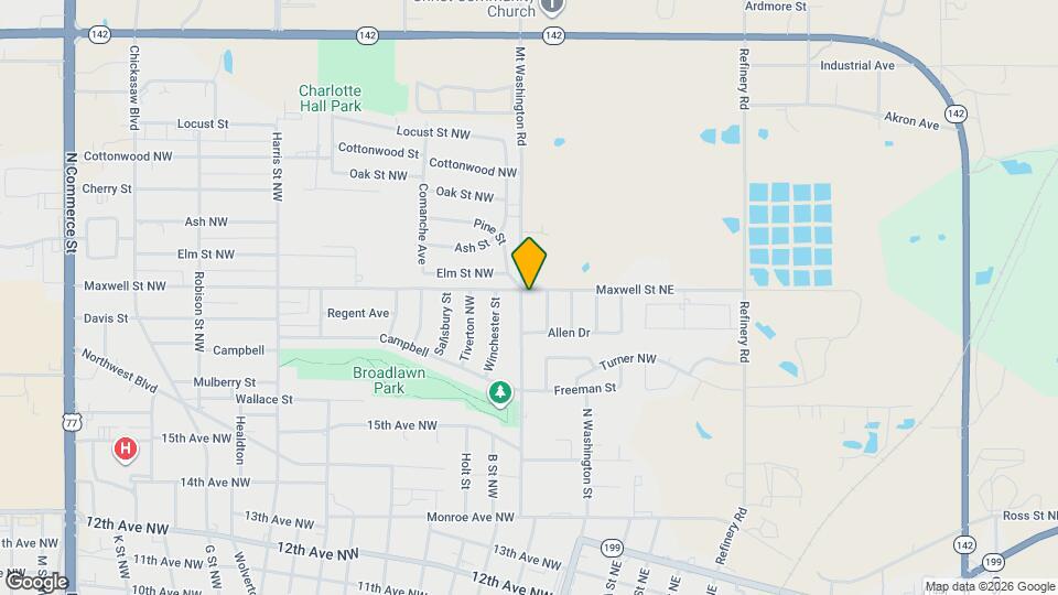 720 Ash NW Map and Location Details