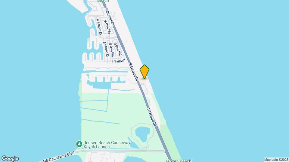 10980 S Ocean Dr Map and Location Details