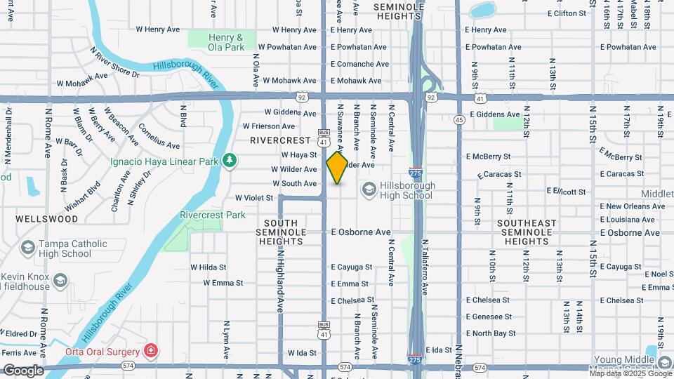 5006 N Suwanee Ave Map and Location Details