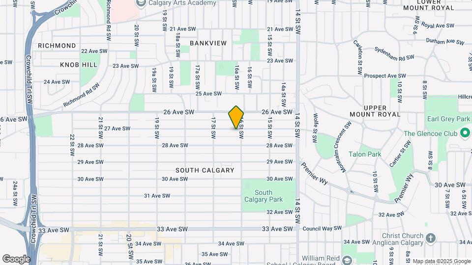 1707 27th Ave SW Map and Location Details