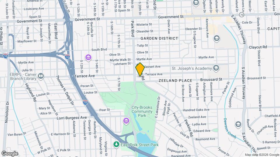 1320 Perkins Rd Map and Location Details