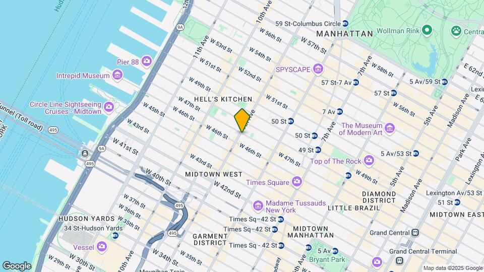 676 Ninth Ave Map and Location Details