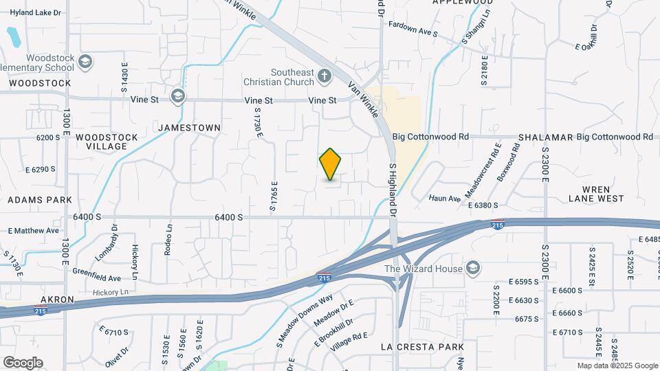 1871 Monterey Dr Map and Location Details