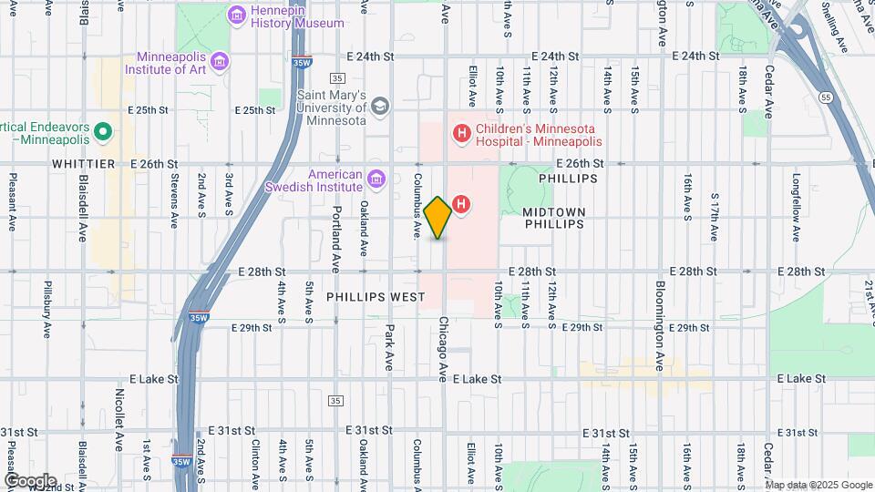 2726 Chicago Ave Map and Location Details