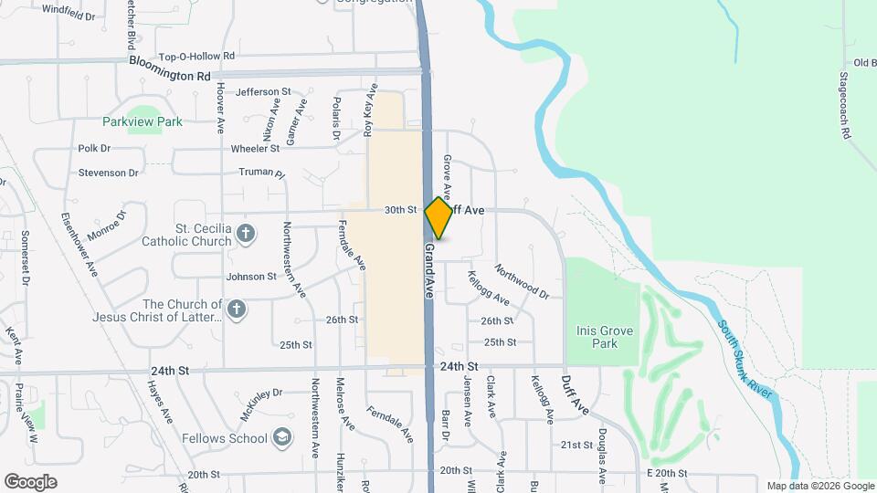 2810 Grand Ave Map and Location Details