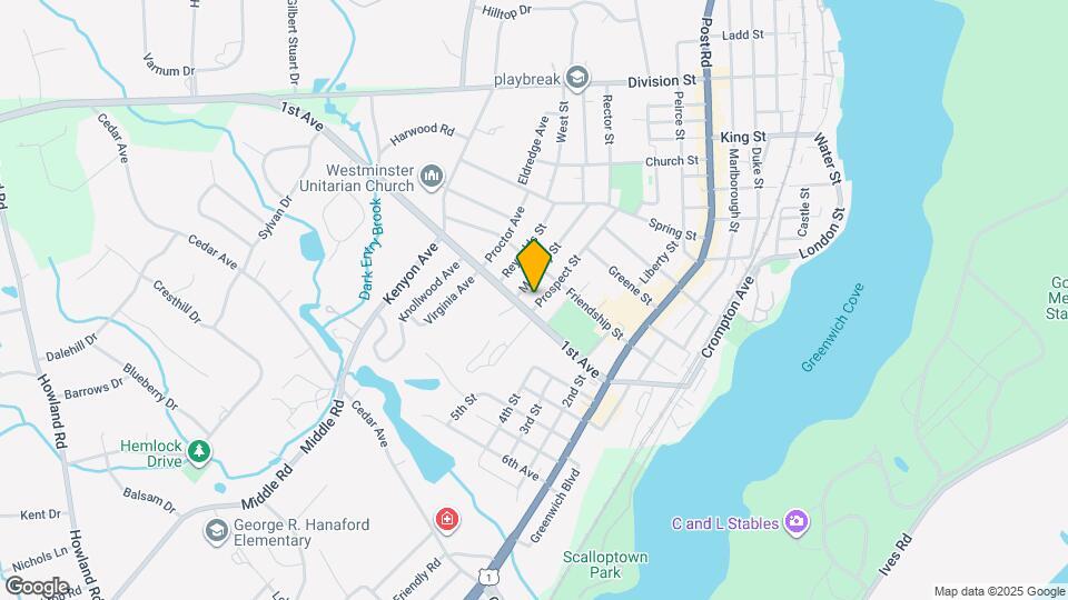 127 Prospect St Map and Location Details