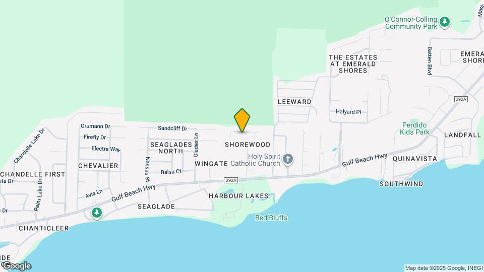 4036 Shorewood Dr Map and Location Details