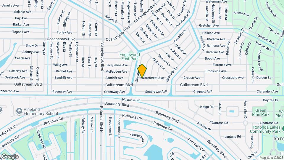 11189 Watercrest Ave Map and Location Details