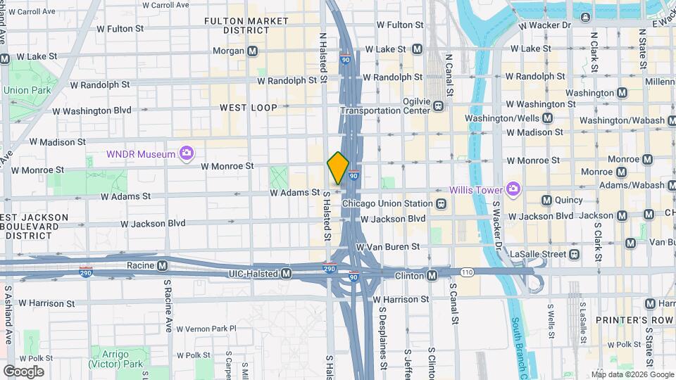 764 W Adams St Mapa y Detalles de la Ubicación