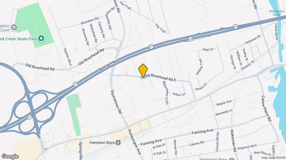 47 Old Riverhead Rd Map and Location Details