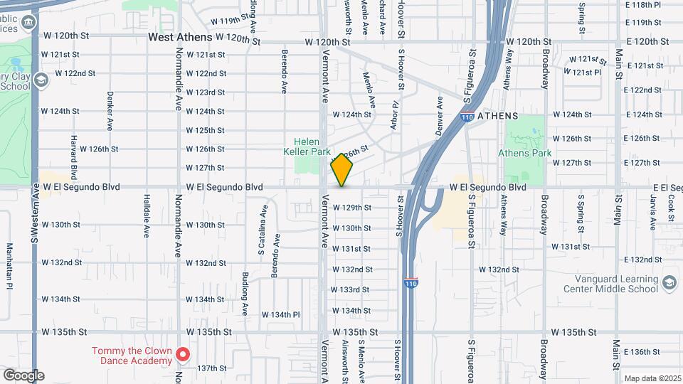 830 W El Segundo Blvd Mapa y Detalles de la Ubicación