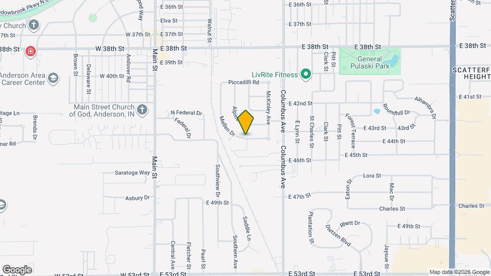 714 Mellen Dr Map and Location Details