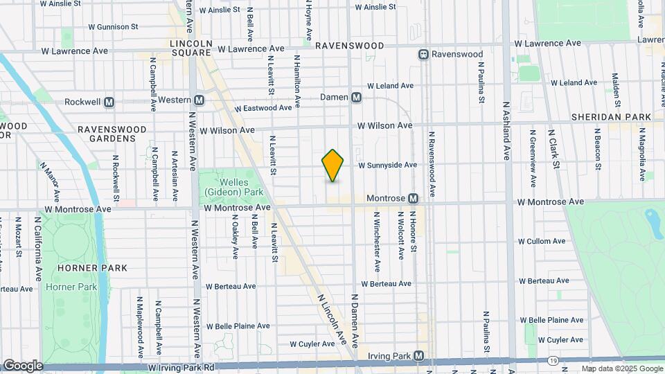 4427 N Seeley Ave Mapa y Detalles de la Ubicación