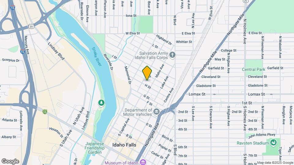 458 H St Mapa y Detalles de la Ubicación