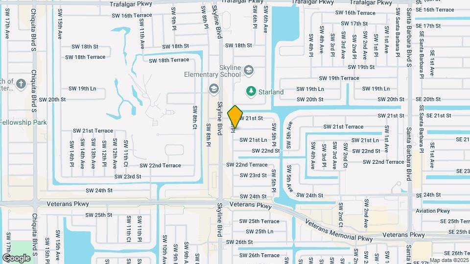 710 SW 21st Terrace Map and Location Details