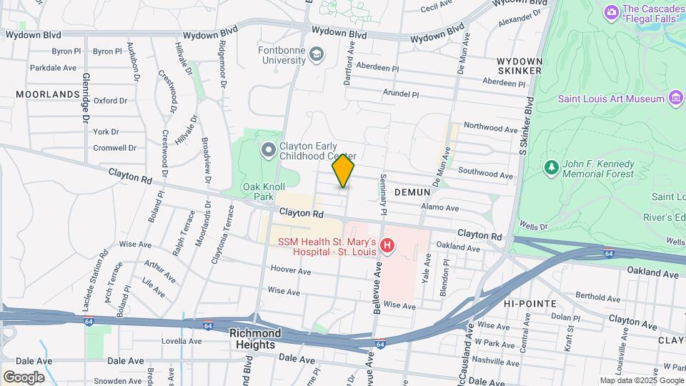 6601 Alamo Ave Map and Location Details