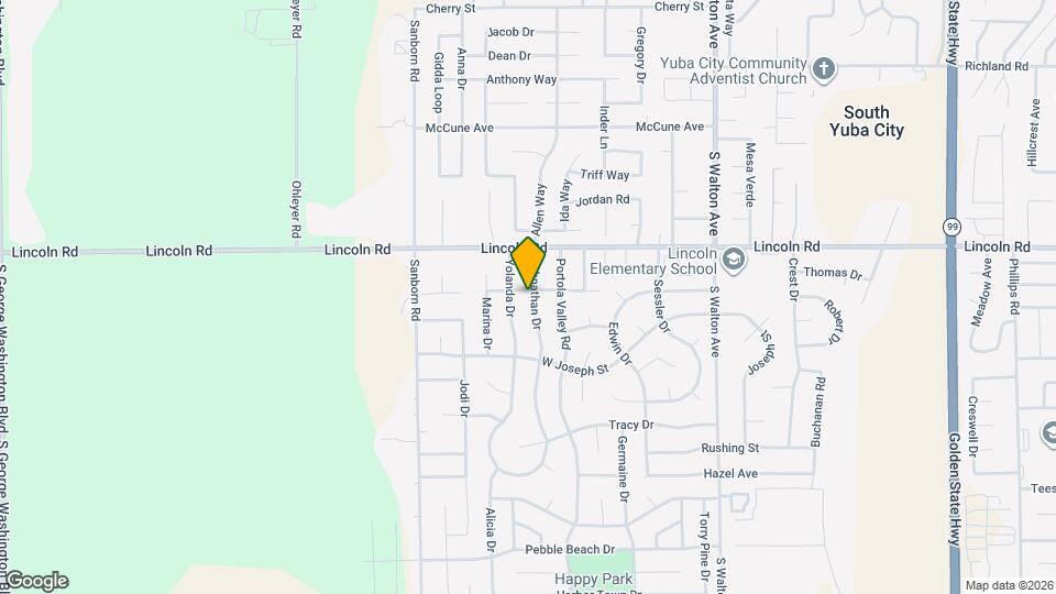 1105 Johnathan Dr Map and Location Details