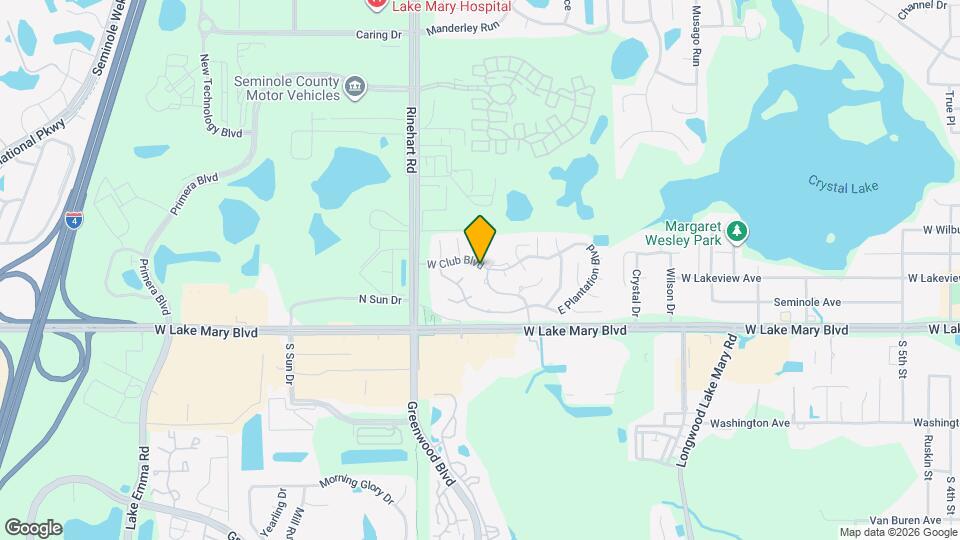 603 W Club Blvd Map and Location Details