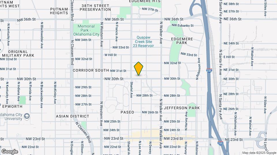 705 NW 30th Map and Location Details