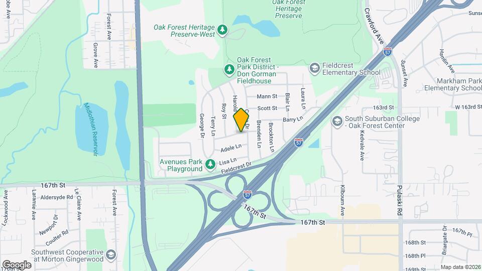 4407 Richard Ave Map and Location Details