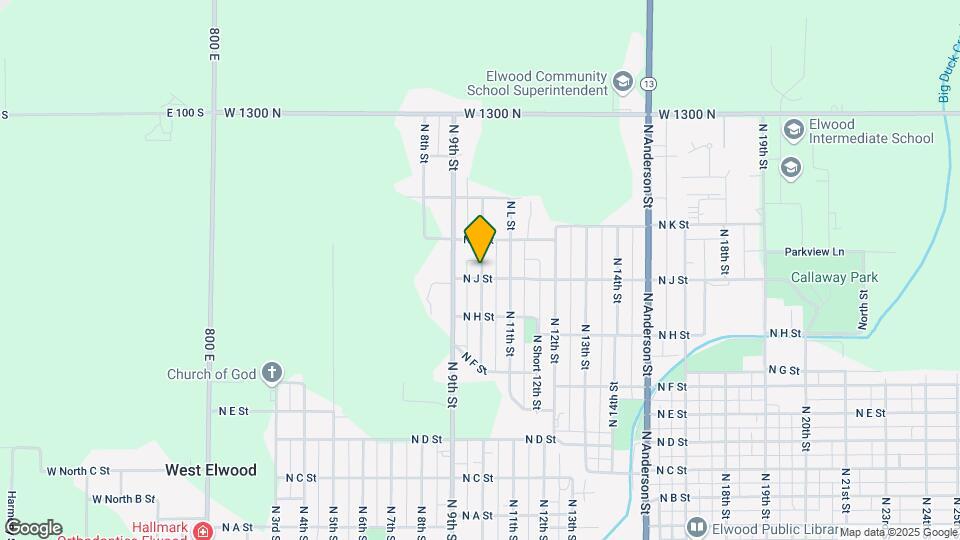 1028 N 10th St Map and Location Details