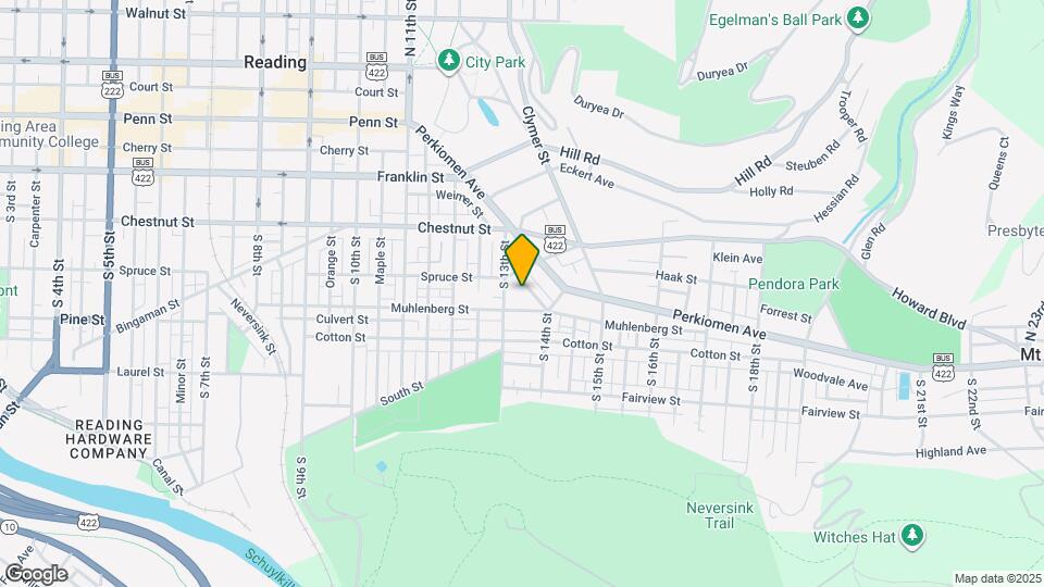 312 Miller St Map and Location Details