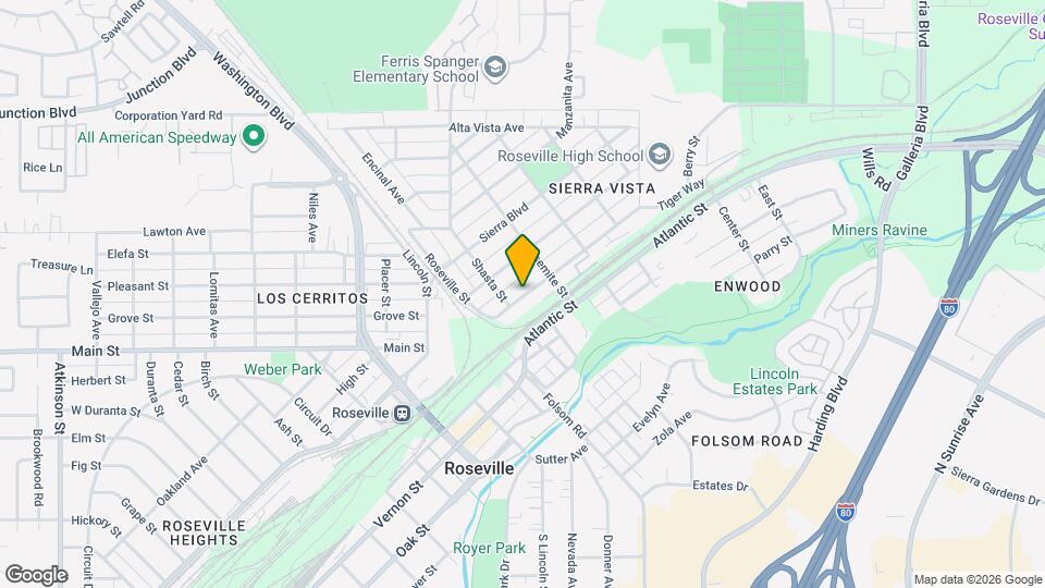 215 Tahoe Ave Map and Location Details