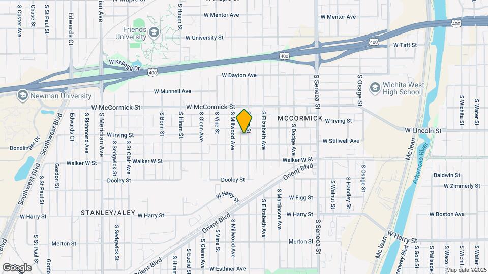 1119 S Fern St Map and Location Details