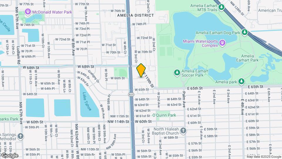 6600 W 2nd Ct Map and Location Details